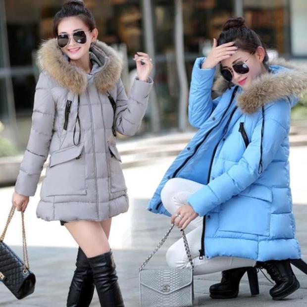 2015新款韩版中长款棉衣女女士棉袄冬季羽绒棉外套A字版大码女装