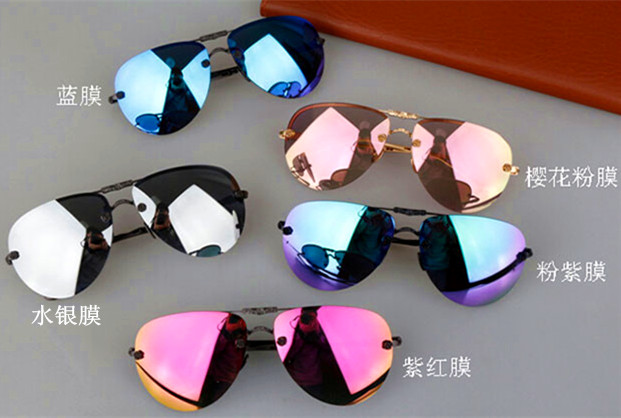 LOTOS罗特斯太阳眼镜纯钛折叠镜超轻男女太阳镜潮墨镜 范冰冰同款