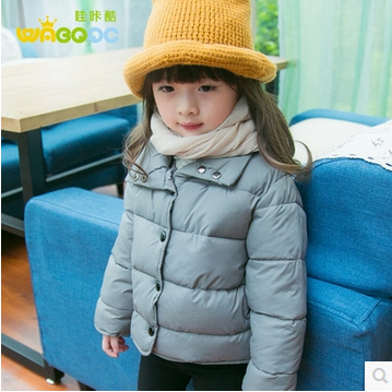 新品特价韩版冬装宝宝加厚羽绒棉衣外套男女童中小童儿童棉袄棉服