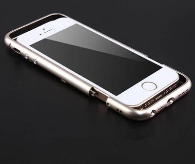 苹果5手机壳 iPhone5s手机壳 iPhone5金属边框 5s圆弧边框 弧形壳