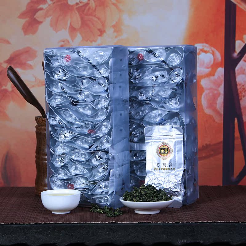 2016新茶安溪铁观音茶叶正品浓香型铁观音特级1725盒装500g