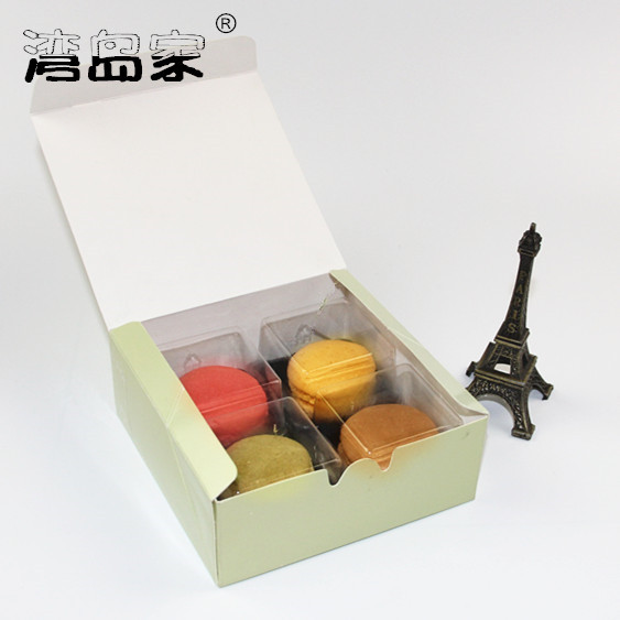 湾岛家法国马卡龙甜点巧克力甜品零食礼盒4粒情人节礼物全国包邮