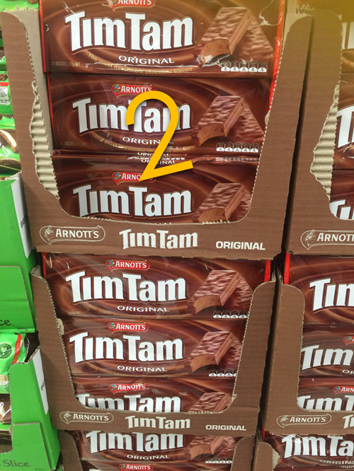 澳洲代购直邮超级好吃TimTam巧克力饼干澳洲畅销口味8包包邮