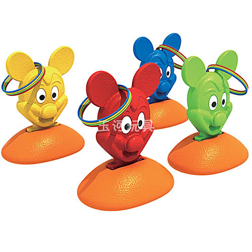 米老鼠套圈动物套圈儿童感统训练器材幼儿园体育器械晨间活动玩具