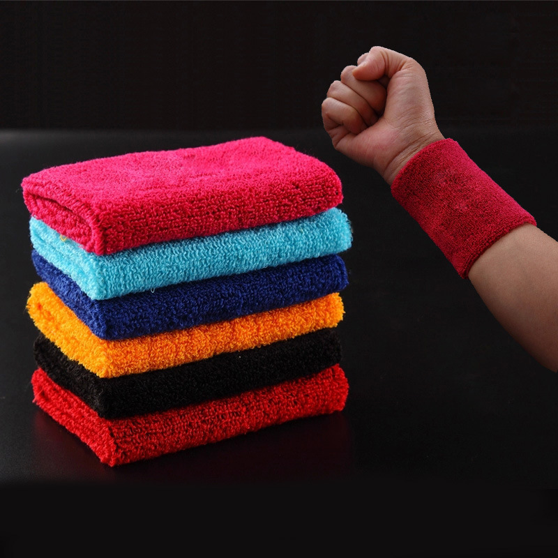 全棉毛巾护腕 篮球排球网球运动护手腕 护具吸汗保暖 纯棉护手巾