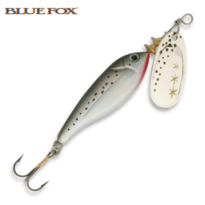 Bluefox美国蓝狐5~18克旋转亮片BFMSV路亚饵假饵鲈鱼白条鲑鱼翘嘴