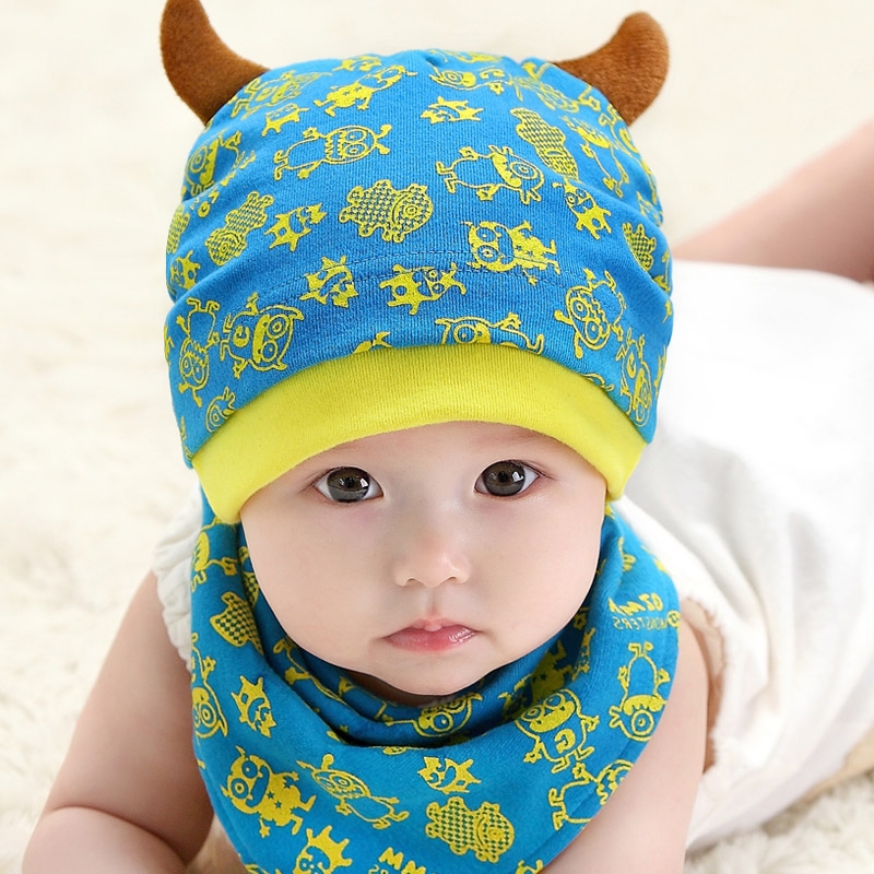 胎帽新生儿婴儿帽子秋冬季男宝宝帽子纯棉套头帽女0-3-6-12个月潮