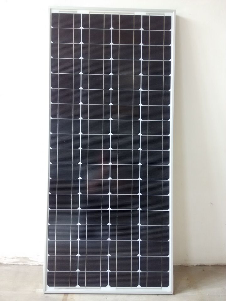 高效100W36V单晶硅太阳能电池板照明路灯24V汽车蓄电池充电板