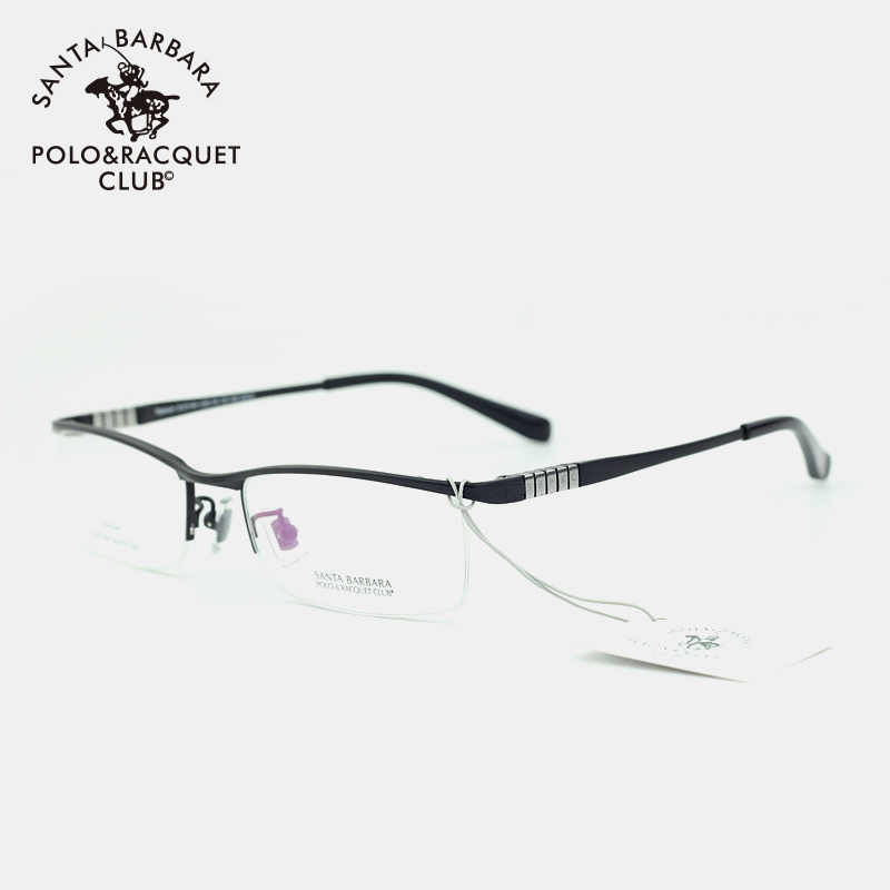 S.B.Polo/圣大保罗近视镜架男款商务型眉线框眼镜/眼镜框S.23149