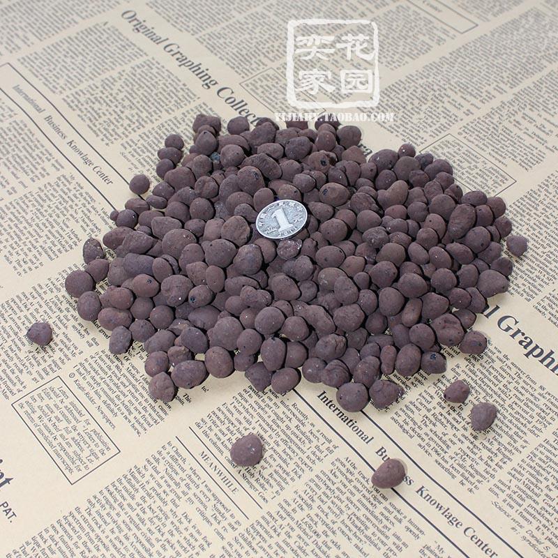 中粒园林陶粒球 多肉植物盆栽园艺垫底 透气 水培种植花土150克