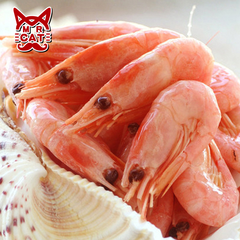 北极甜虾刺身50只 日本料理 鲜虾 超新鲜 性价比超高