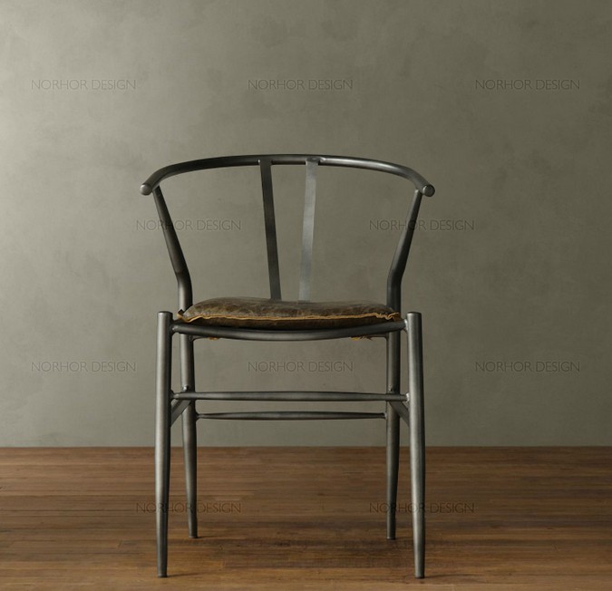 美式LOFT工业风风格铁艺做旧吧台椅酒吧椅休闲咖啡椅