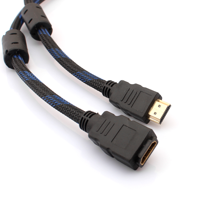 睿阜HDMI公对母高清延长线 HDMI延长线 hdmi延长线1.5米 纯铜
