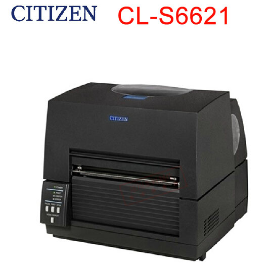 CITIZEN西铁城CL-S6621C六寸宽幅高性能条码标签打印机168mm宽度