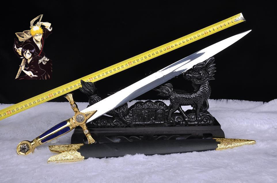 龙泉宝剑 西洋剑十字军式佩剑 动漫剑 工艺短剑 男女士佩剑不开刃