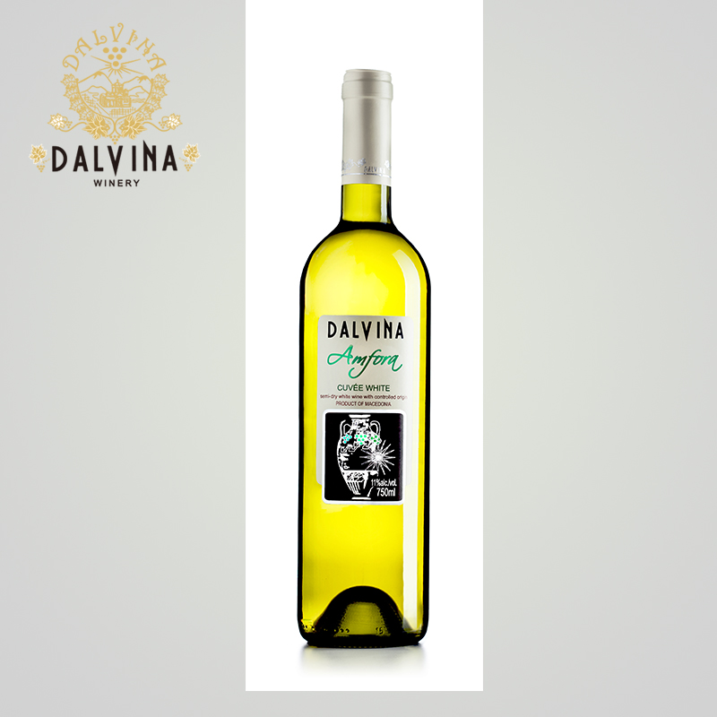 马其顿戴维娜酒庄 安菲拉干白葡萄酒 买一瓶安菲拉干白送一瓶桃红