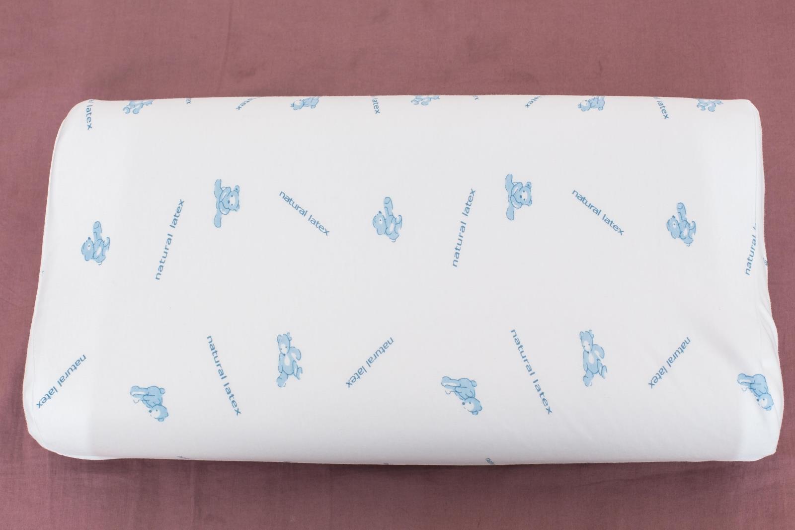 泰国儿童枕头 elephanttex 天然乳胶枕 矫正防偏头定型枕3-6-14岁