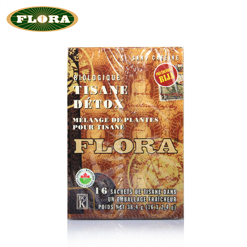 Flora 加拿大 深度净化茶 38.4g (16袋*2.4g)