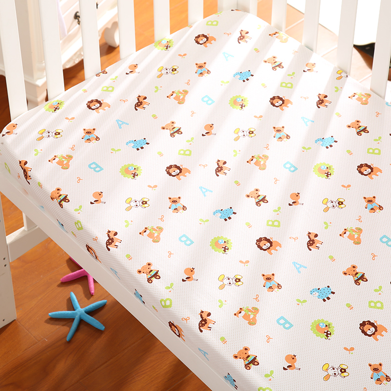 优睡儿 婴儿床笠床单 全棉床单婴儿床上用品儿童床单宝宝床罩定制