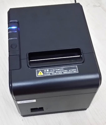 80MM小票据热敏打印机 小单票据厨房打印机 芯烨XP-Q200自动切纸