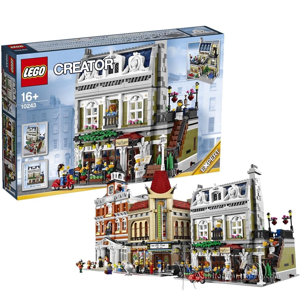 CREATOR创意百变系列巴黎人餐厅 乐高LEGO限量版玩具积木 10243建