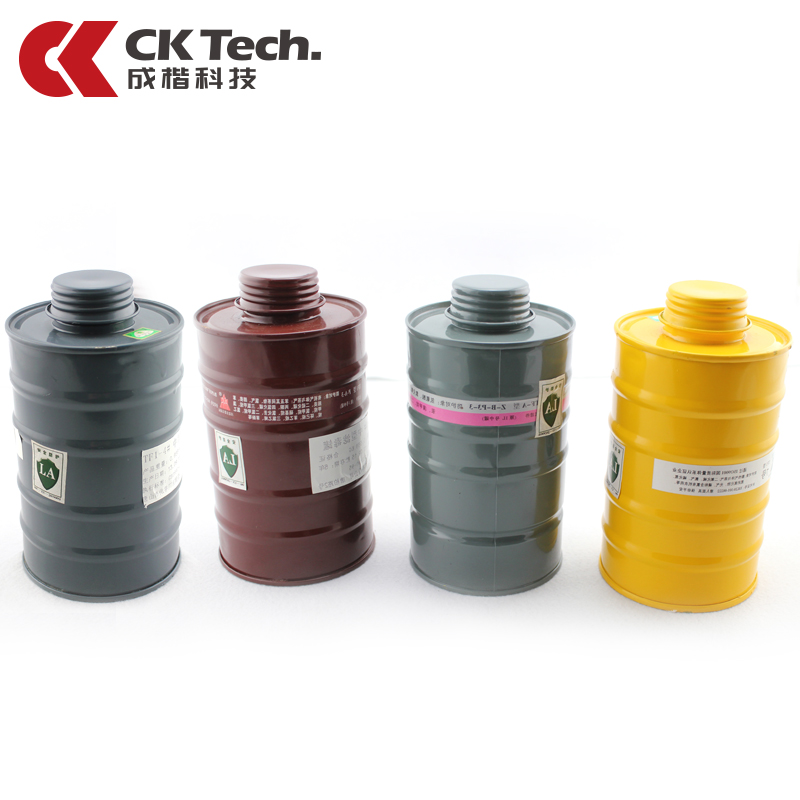 活性炭过滤罐 与导管全面具配套 3号过滤罐、4号、7号、1L号