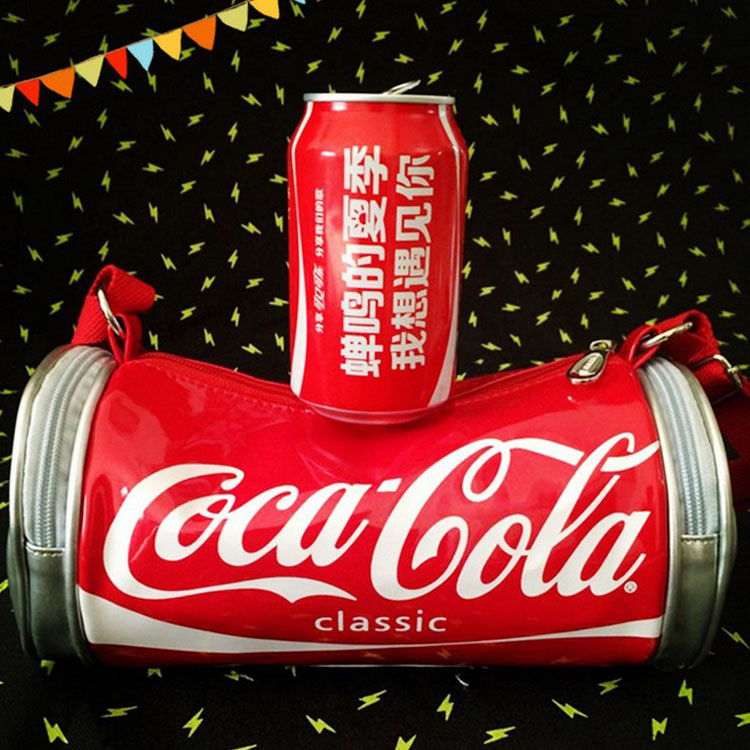 夏季新款可乐瓶包包韩版时尚潮流斜跨小包单肩水桶包手机包女包