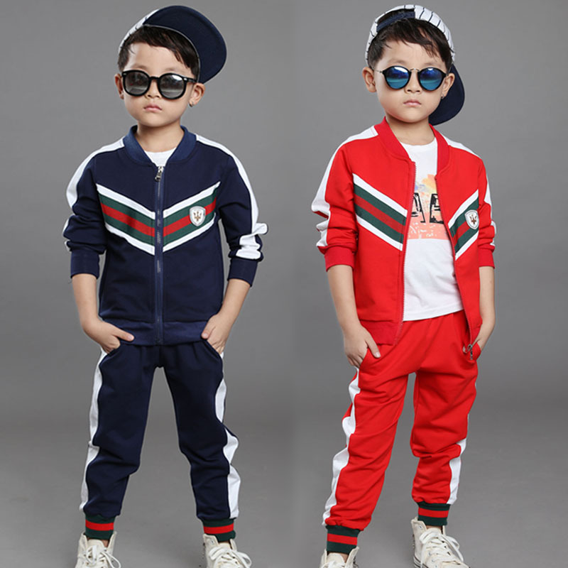 童装2016新款男童秋套装韩版儿童秋季运动长袖卫衣两件套宝宝套装