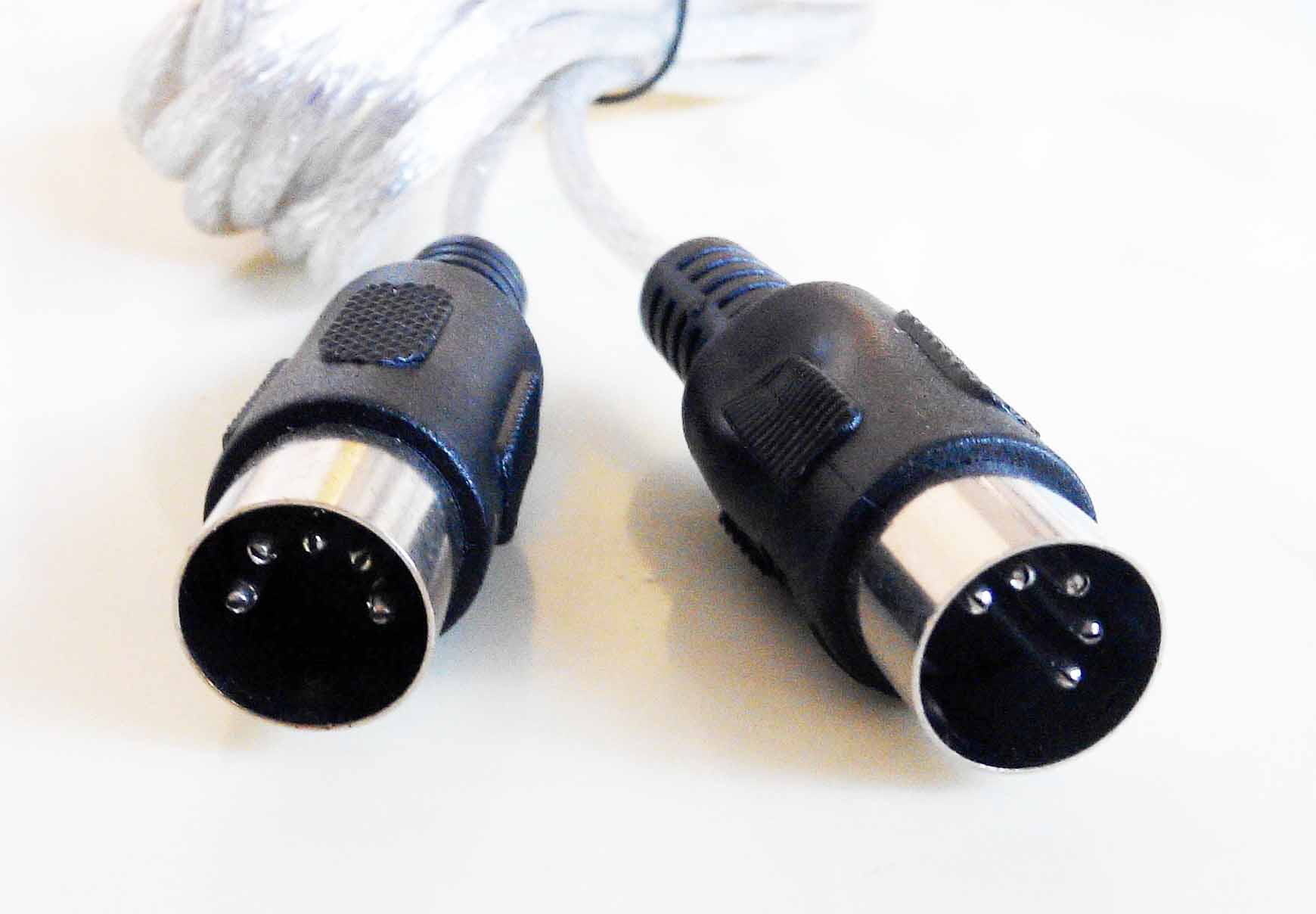 MIDI线对录线2米MIDI Cable 双头五针五芯推荐Plugiator配套用
