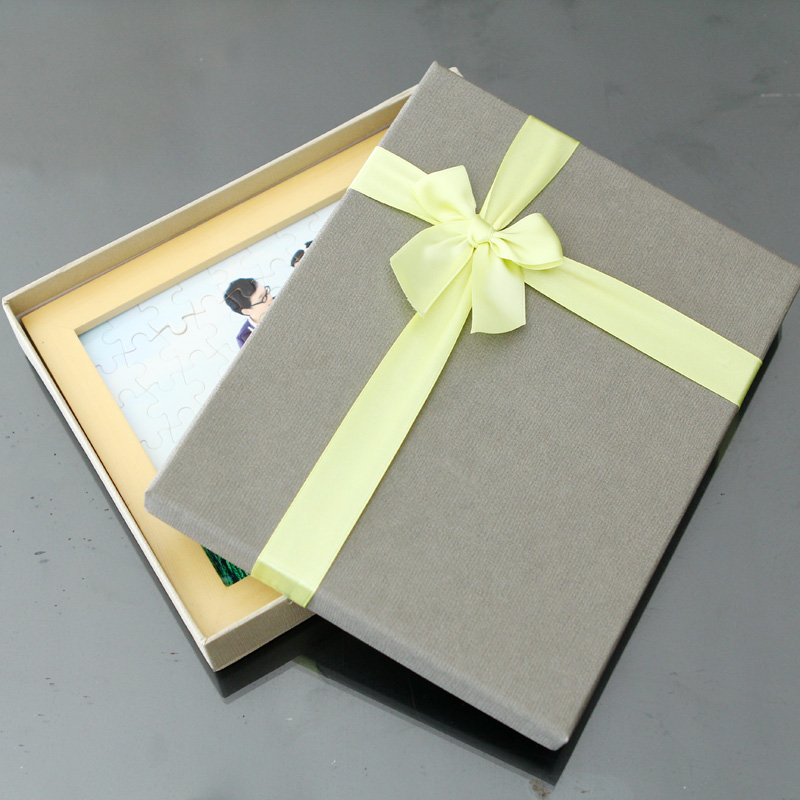 拼图包装礼盒 天地盖包装盒 可装8寸-12寸的加框拼图和所有单拼图