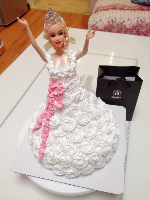芭比娃娃蛋糕模具烘焙模型婚纱设计专用公主29厘米裸娃素体可批发