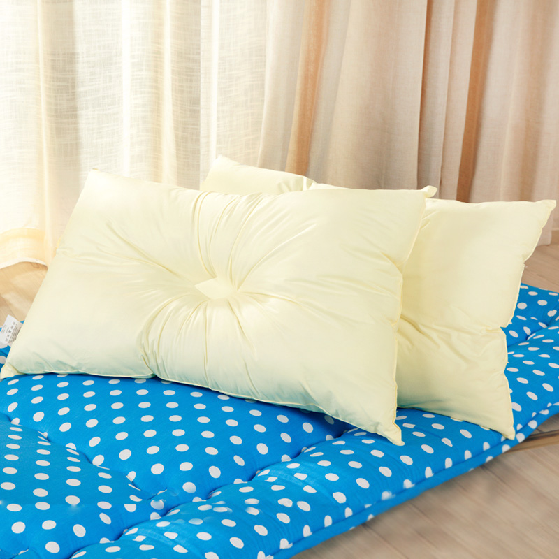 桑贡世家舒适枕芯全棉枕头夏季透气午睡枕u型枕头一个舒适环保