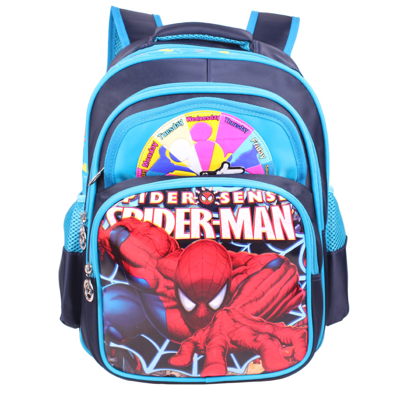 新款奥特曼米奇白雪公主蜘蛛侠儿童书包双肩包小学生男女1-6年级
