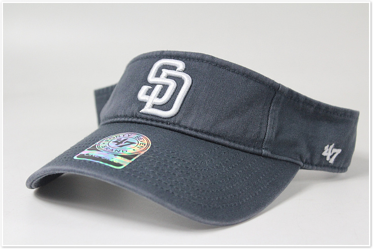 正品MLB圣地亚哥教士队空顶帽子休闲鸭舌帽子男女户外运动遮阳帽