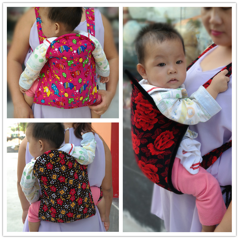 云南民族传统多功能婴幼儿背带双肩透气背袋宝宝用品四季简易抱带
