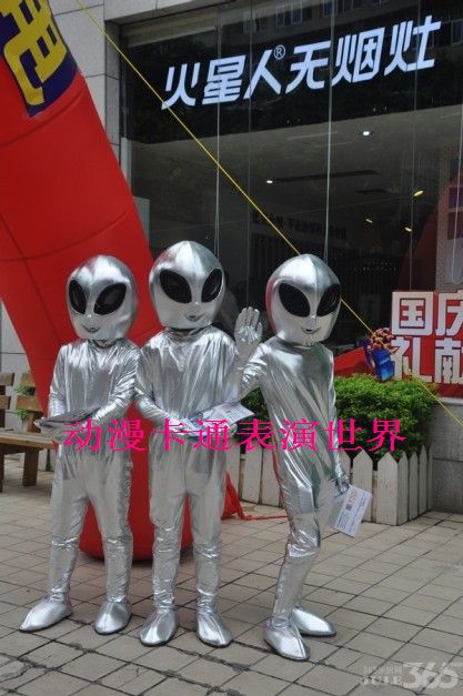 特价卡通服装 卡通人偶服装 火星人广告服装外星人卡通玩偶服装