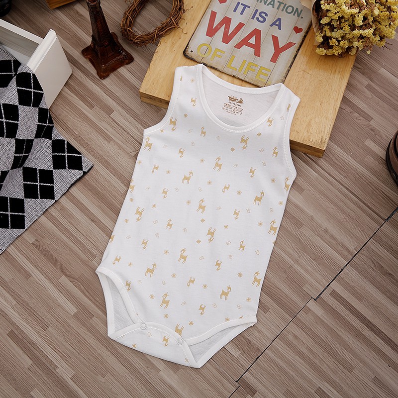 优惠婴幼儿服饰夏季新款婴儿宝宝0-1岁三角爬服连体衣空调服饰