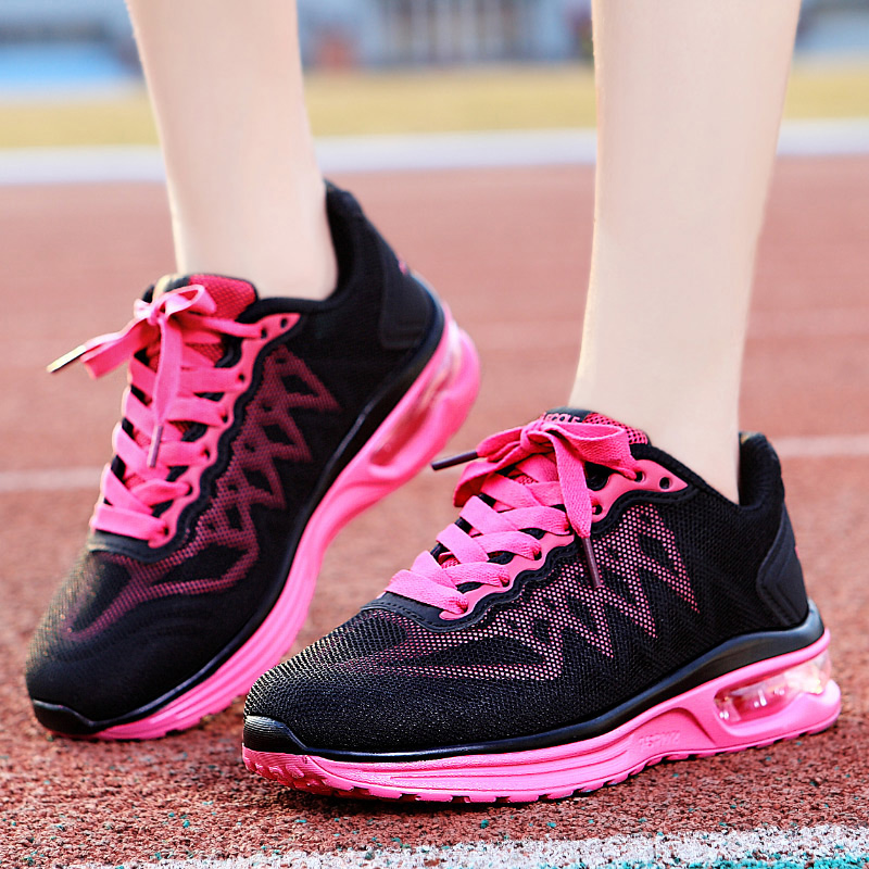 户外女鞋2015新款秋季运动鞋女士休闲透气跑步鞋女网面跑鞋旅游鞋