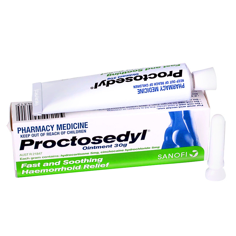澳洲Proctosedyl Ointment痔疮膏孕妇可用 内外 痔疮适用 30g