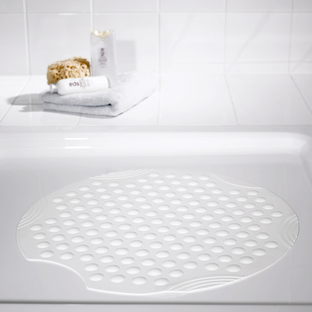 RIDDER瑞德 欧式风格特价环保防滑垫 浴室卫生间洗澡按摩吸盘地垫