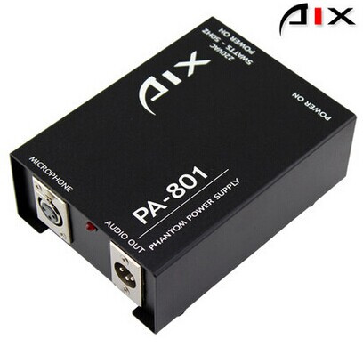 爱秀电源 AIX PA-801电源 48V电容麦幻象电源