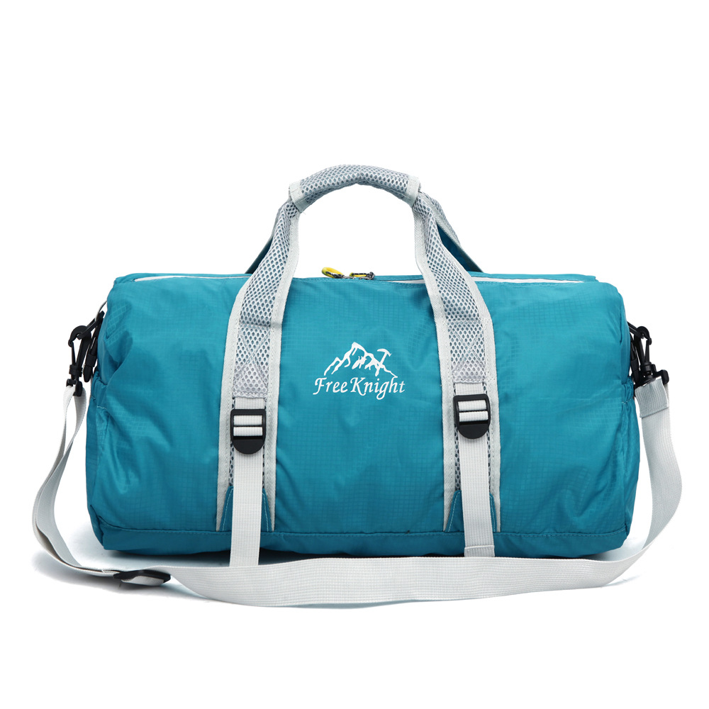 男款户外手提包可折叠旅行包大容量单肩健身运动包女行李袋