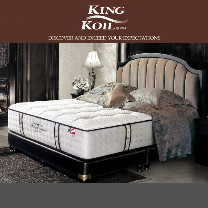 金可儿(Kingkoil) 美国原装进口床垫 美式工艺弹簧床垫 丰盛人生