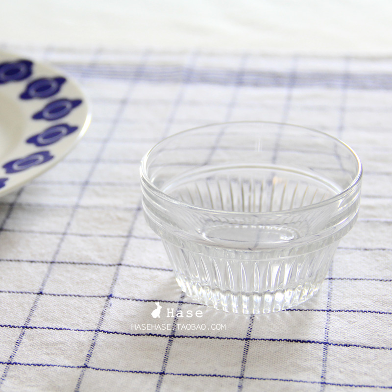 日式Zakka新款纯色玻璃酱汁碗蘸料碗配菜碗点心碗小碗无需代购