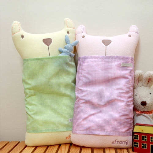 韩国进口0-2岁婴儿枕头透气纠正偏头宝宝枕新生婴儿防偏头定型枕
