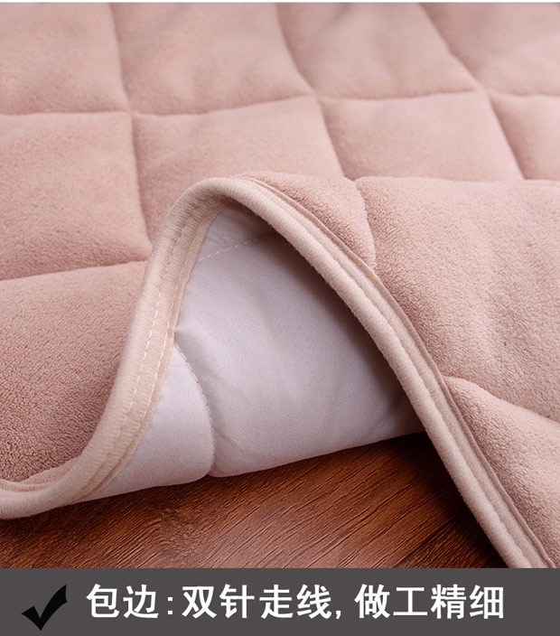 薄款珊瑚绒床垫1.5m床护垫薄床褥子折叠双人床垫榻榻米床垫特价