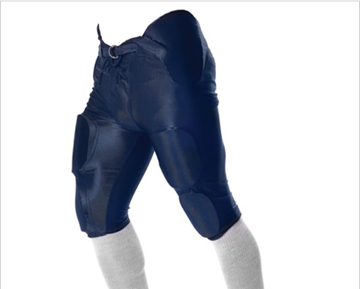 美国品牌橄榄球防撞裤冰球服童装冰球服轮滑防摔裤 内置七块护具