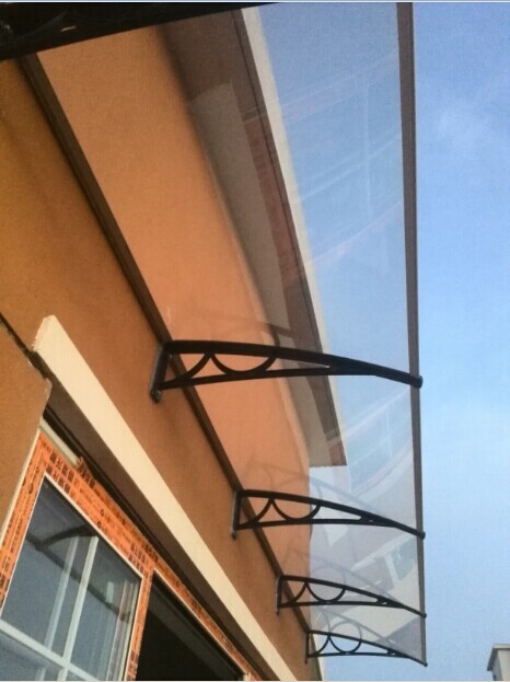 1米阳台雨棚透明贝特雨篷露台咖啡雨篷别墅杭州无锡绍兴上门安装