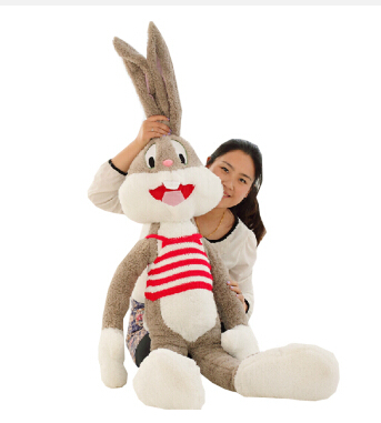 兔八哥玩偶超大号兔子公仔兔八哥毛绒玩具布娃娃女生儿童生日礼物