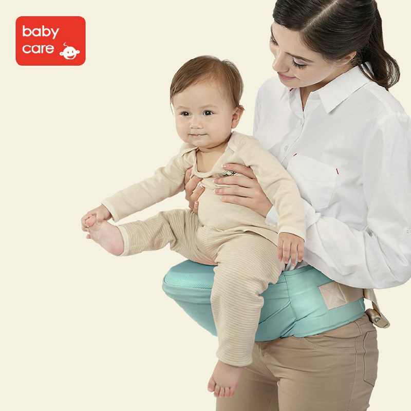 Babycare多功能婴儿腰凳 抱宝宝省力抱带 夏季透气婴儿背带腰凳